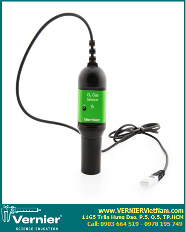 O2-BTA / Cảm Biến Khí O2 (dùng để đo Nồng độ khí O2 trong thí nghiệm) [O2 Gas Sensor [O2-BTA] hiệu VERNIER 